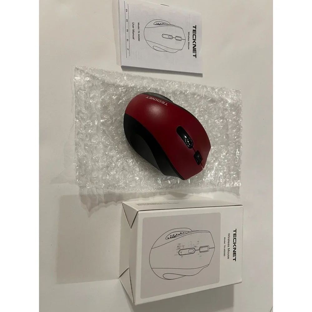 Tecknet Wireless red mouse (x-67)